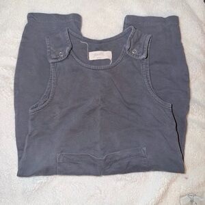 Pehr Sleeveless Romper in Navy Blue